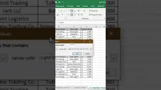 How to find and Highlight Unique Values in Excel #Exceltricks #Reels #Excelshorts