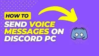 How to send voice message on discord PC 2024 (Completely Explained)
