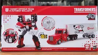 Transformers Target OPTIMUS PRIME & Autobot BULLSEYE Review
