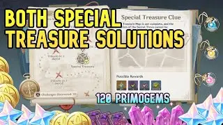 All Special Treasure Locations (120 PRIMOGEMS Day 1 & Day 2) - Inazuma Lost Riches