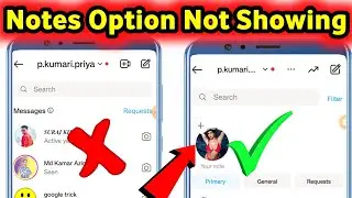 How to Fix Instagram Notes Feature Not Showing After Update | How to get Notes on Instagram