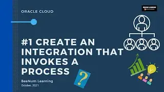 PART#1 How to Create an Integration that Invokes a Process | Process from Scratch | Message Based