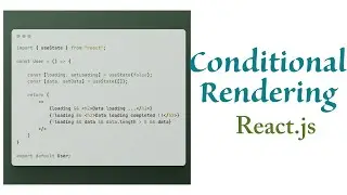 Conditional Rendering in React.js | Next.js