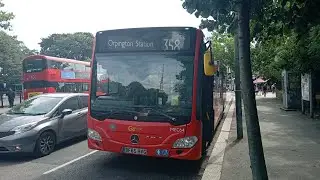 (BF65HVG) 358 Bus Route I FRV From Orpington to Crystal Palace I Jeremiah