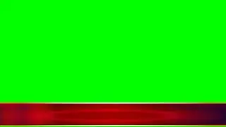 A Blank Lower Third Green Screen Scroll Title Patti