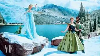 Behind-the-Scenes: FROZEN Vanity Fair Photo Shoot