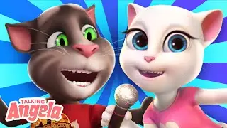 Hamburger Man! 🍔🎵 Talking Angela Songs Playlist