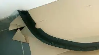 Накладка бампера переднего нижняя тонкая Chery M11 M11 2803523 Чери М11 Лицензия