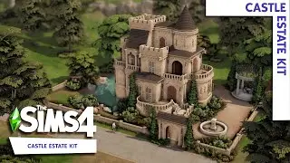 Small Castle | NO CC | The Sims 4 Castle Estate kit
