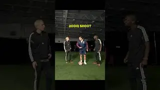 200 IQ Goals In Football 🧠#shorts