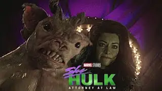 She-Hulk & Wong Fight With Bat Demon Scene II  She-Hulk Attorney At Law