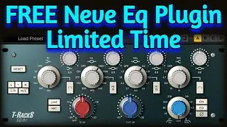 FREE (Limited Time) Neve Eq Vst Plugin by IK Multimedia - T-Racks EQ 81 - Review, Demo & Install