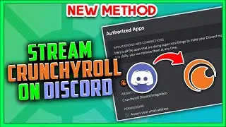 How to stream crunchyroll on discord with sound