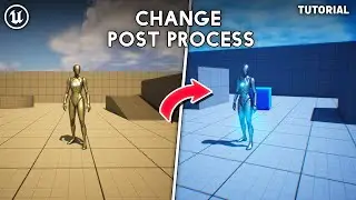 Unreal Engine 5: How to change post process during runtime (Stackable)