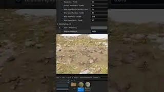 Adding puddles and weathering effect to materials in UE5! They can be added with vertex painting.