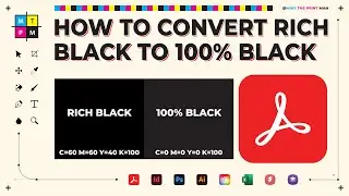 How to Change Rich Black to 100% Black in Adobe Acrobat Pro