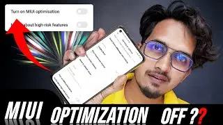 How To Turn Off MIUI optimization | MIUI optimization ON or OFF