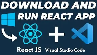 How to run React JS app in Visual studio code tutorial | Download and install react in VS Code 2024