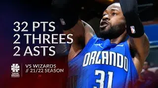 Terrence Ross 32 pts 2 threes 2 asts vs Wizards 21/22 season