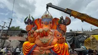 Balapur Ganesh Aagman 2024 | Official Balapur ganesh 2024 | Balapur Ganesh Transporting to Mandapam