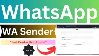 How to Update WA Sender  