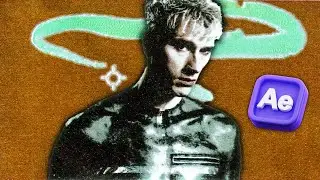 How to Create MIXED MEDIA EFFECTS out of ANYTHING! [AFTER EFFECTS] (mgk paper rip effect)