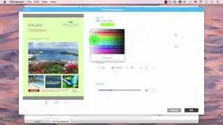 How to Change the Page Background Color from PDF?