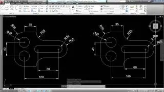 AutoCAD Tutorial: Draw circle and arc Exercise #5