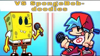 Friday Night Funkin VS Spongebob doodles cut FNF mod