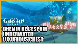 Chemin De L'espoir Luxurious Chest Puzzle Court Of Fontaine Underwater Genshin Impact