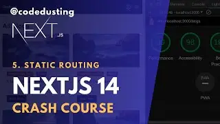 5. Static Routing | NextJS App Router Crash Course Series