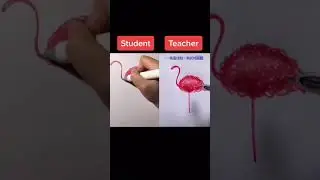 Teacher vs Student drawing challenge 