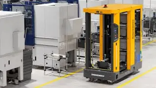 Logistics robot SOTO by Magazino supports material flow in the injection moulding production of WAGO