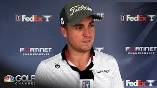 Justin Thomas finding form at Fortinet Championship with Ryder Cup on Horizon | Golf Channel