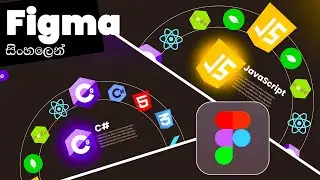 Figma  UI/UX design Prototype tutorial: How to create an animating website using Figma (Sinhala) 🧑‍💻