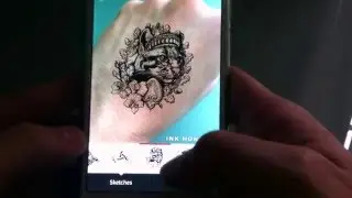 App para diseñar tatuajes en tiempo real