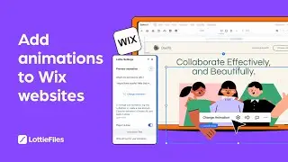 How to add Lottie Animations to Wix websites with Wix Studio and Editor X