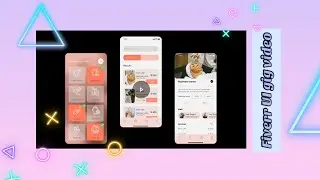 My UI UX design portfolio video for Fiverr - 2nd version