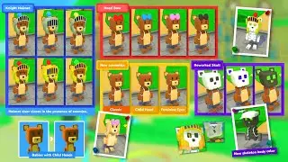 NEW UPDATE! New Cosmetic Items in SUPER BEAR ADVENTURE