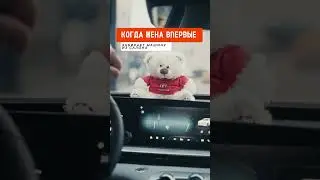 ЖЕНА ВПЕРВЫЕ ЗА РУЛЁМ 