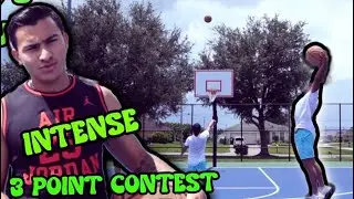 3 point contest(Down to the last shot)
