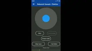 Using FloleVac Android application with Xiaomi Roborock S50 Smart Robot Vacuum Cleaner