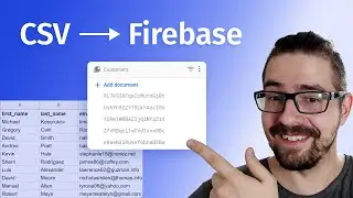 CSV to Firebase - Import in 3 minutes