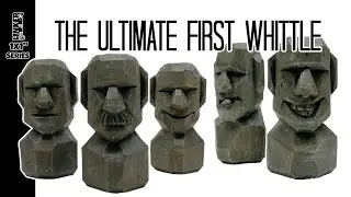 How to Carve Easter Island Heads,Great Beginner Project -Full Knife Only Tutorial (1x1 series)