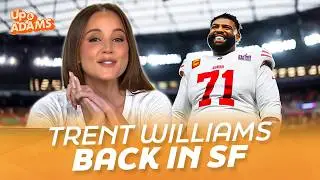 Kay Adams Reacts to Trent Williams Re-Signing with 49ers!