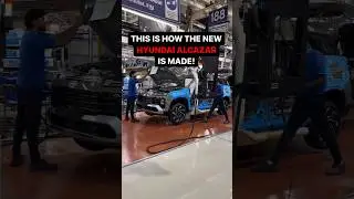 The new Hyundai Alcazar facelift launches on Sept 9! Here’s a BTS look at how it is made #PowerDrift