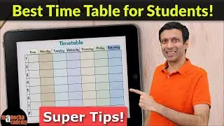 Best Time Table for Students