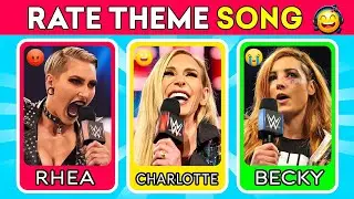 Which WWE Women's Wrestler Has the Best Theme Song? 🎵✅ | WWE Quiz