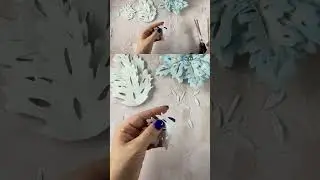 Объемные снежинки 