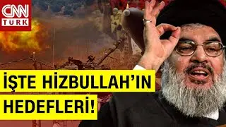 Hizbullah İsraili Vuracağı Noktaları Tek Tek Saydı! İşte Hizbullahın İsrail Hedefleri...